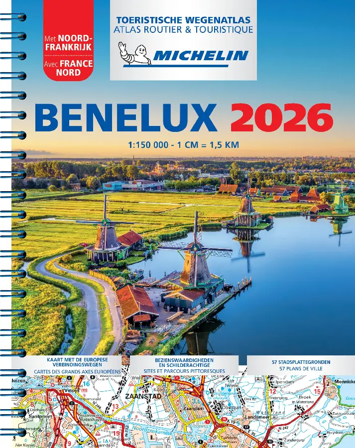 Michelin Atlas Benelux 2026