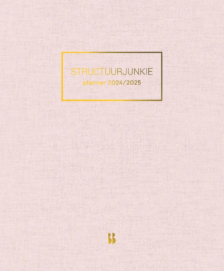 Structuurjunkie-planner 2024/2025