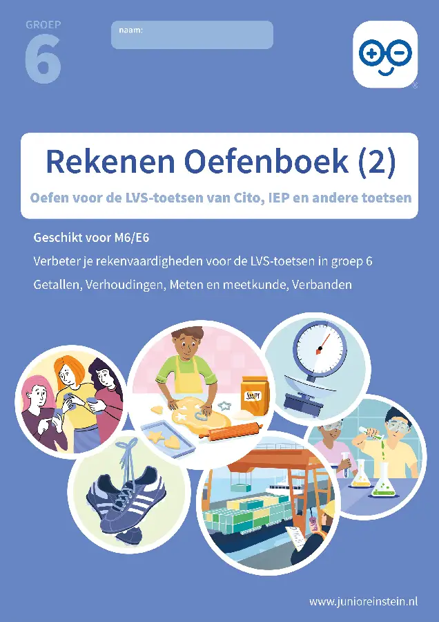 Rekenen Oefenboek deel 2 groep 6