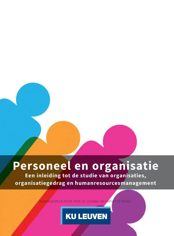 Personeel en organisatie