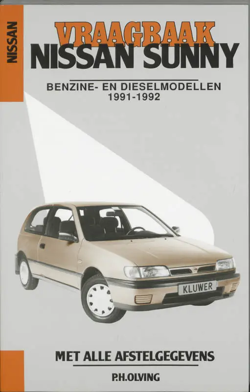 Vraagbaak Nissan Sunny / Benzine Diesel 1991-1992
