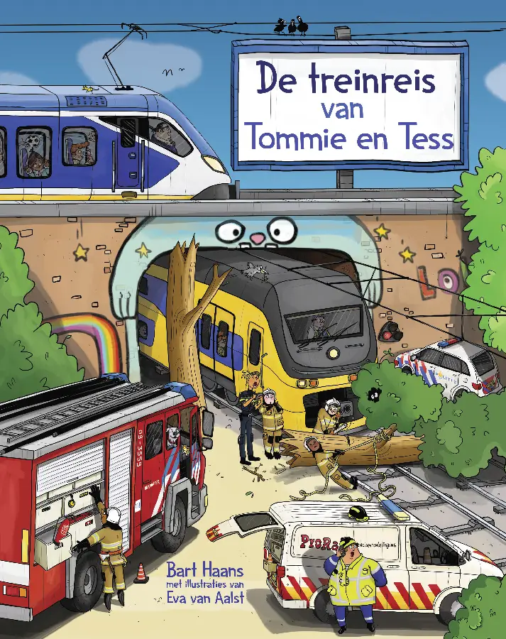 De treinreis van Tommie en Tess