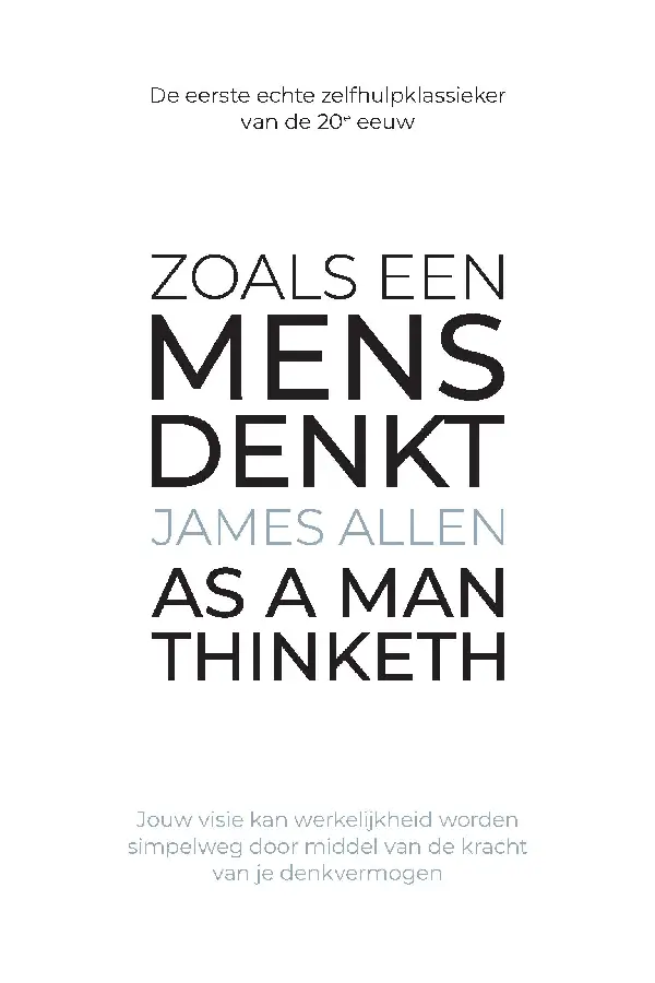 Zoals een mens denkt