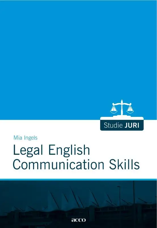 Studie Juri 1: Legal English communication skills