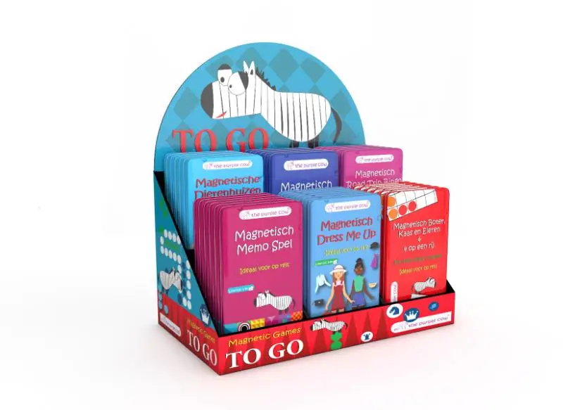 PC - Display Reisspellen 6 soorten (36 stuks)