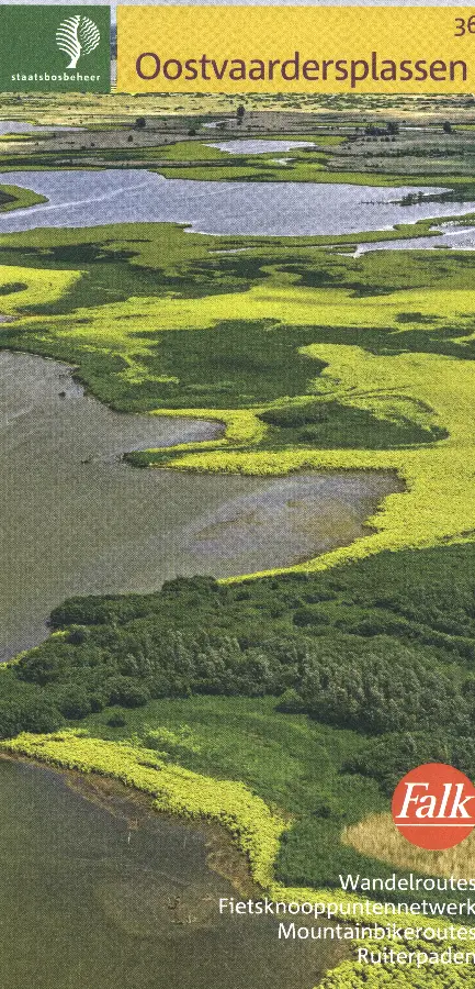 Falk Staatsbosbeheer wandelkaart 36.NP Oostvaardersplassen