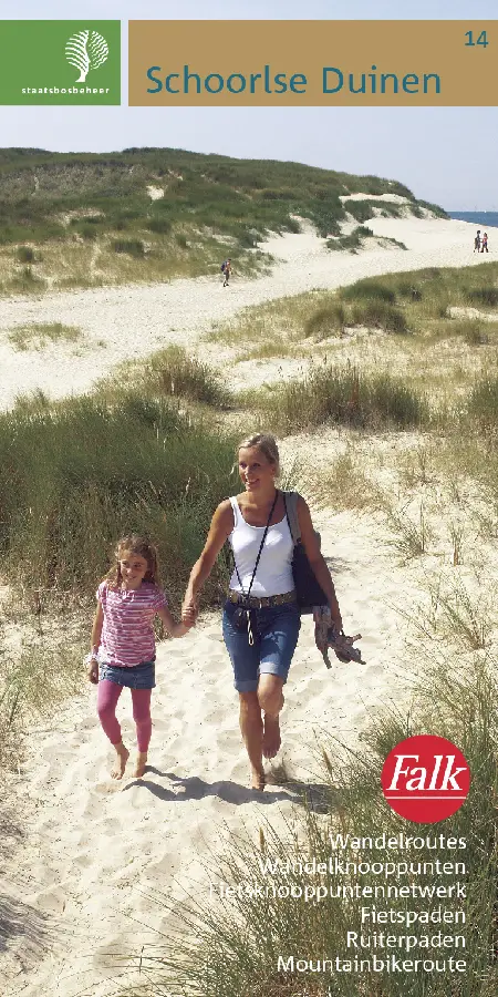 Wandelkaart 14 Schoorlse Duinen