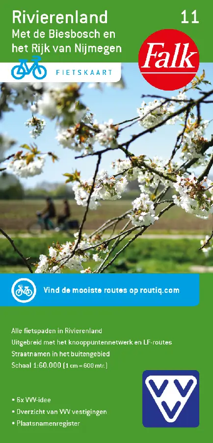 Falk Fietskaart 11 Rivierenland
