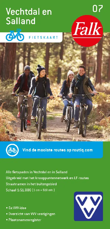 VVV FIETSKAART 07 VECHTDAL EN SALLAND