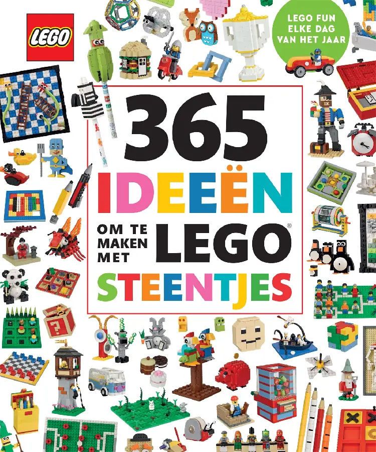 365 ideeën om te maken met lego steentje