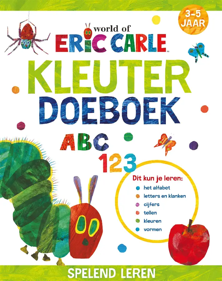 Wereld van eric carle kleuterdoeboek