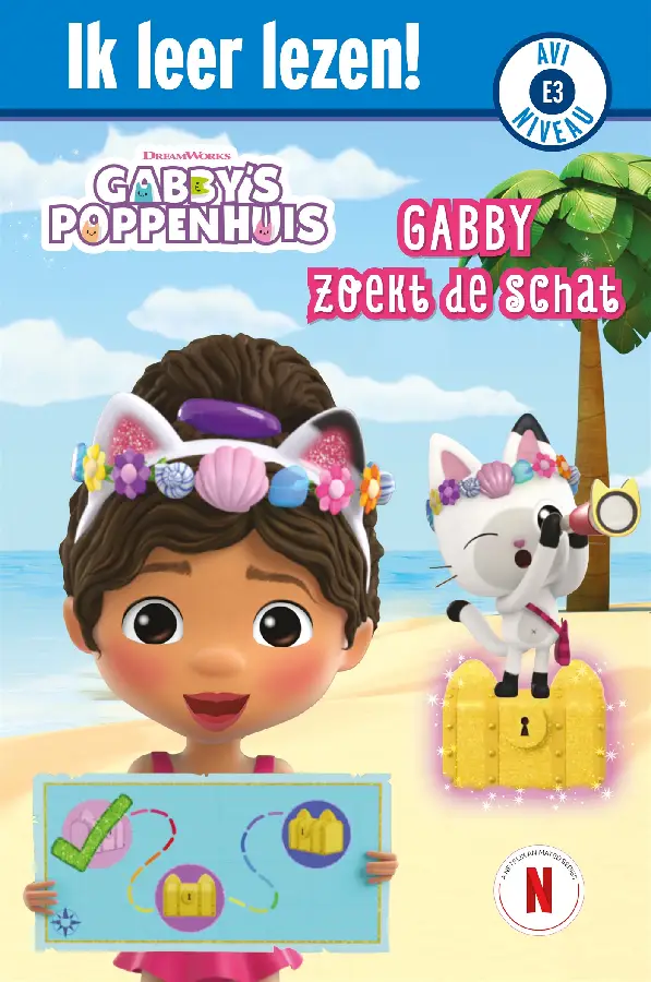AVI - Gabby's poppenhuis, Gabby zoekt de schat