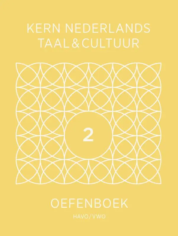 KERN Nederlands taal & cultuur ed 2 oefenboek havo/vwo 2