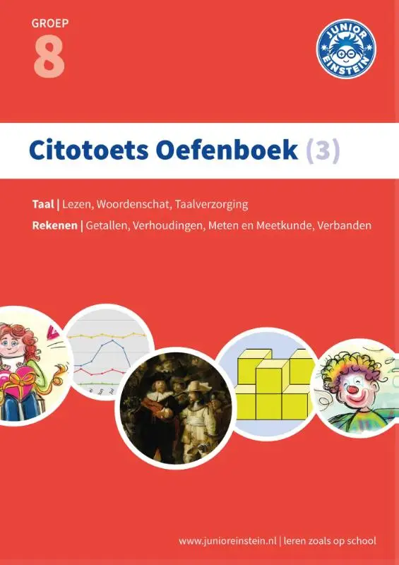 Citotoets oefenboek / 3; Gemengde opgaven; Groep 8