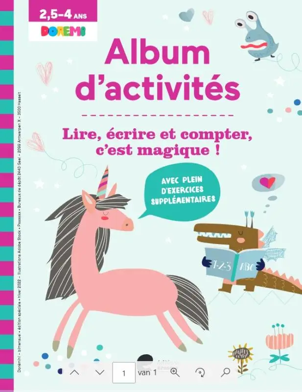 Lire, écrire et compter, c'est magique!