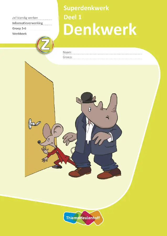 1 / Super Detective Denkwerk set 5 ex / Werkboek