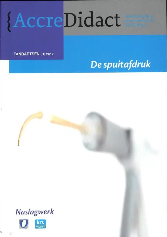 de spuitafdruk