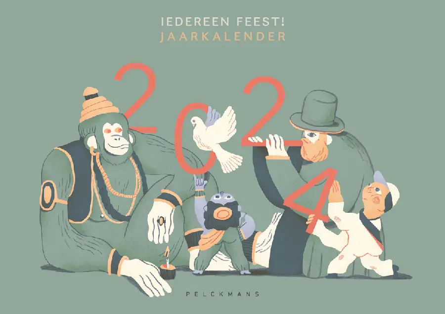 Iedereen feest 2024 - kalender