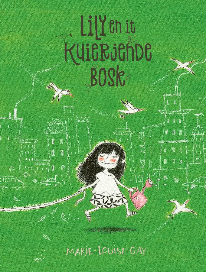 Lily en it kuierjende bosk