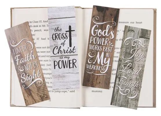 Bookmarks (set4) rustic religious