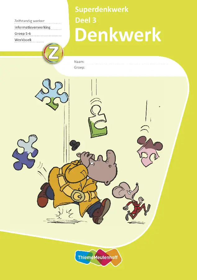 Groep 5-6 / Denkwerk Informatieverwerking set 5 ex / SuperDenkwerk 3