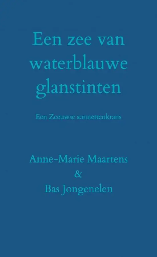 Een zee van waterblauwe glanstinten