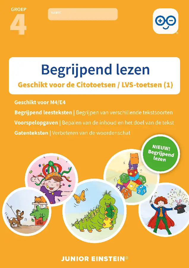 Begrijpend lezen Oefenboek 1 / 1; begrijpend leesteksten, voorspelopgaven en gatenteksten