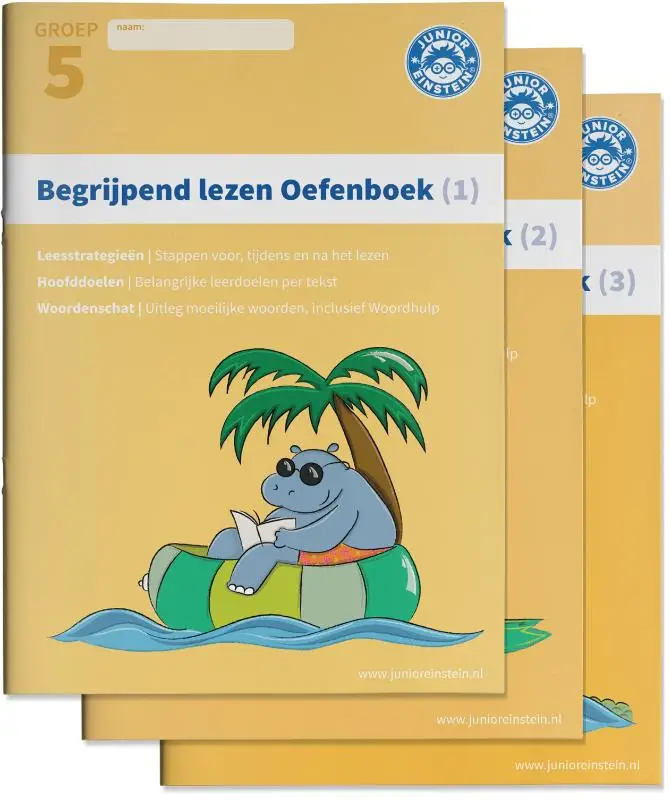 1, 2 en 3 / Begrijpend lezen / Oefenboek Compleet