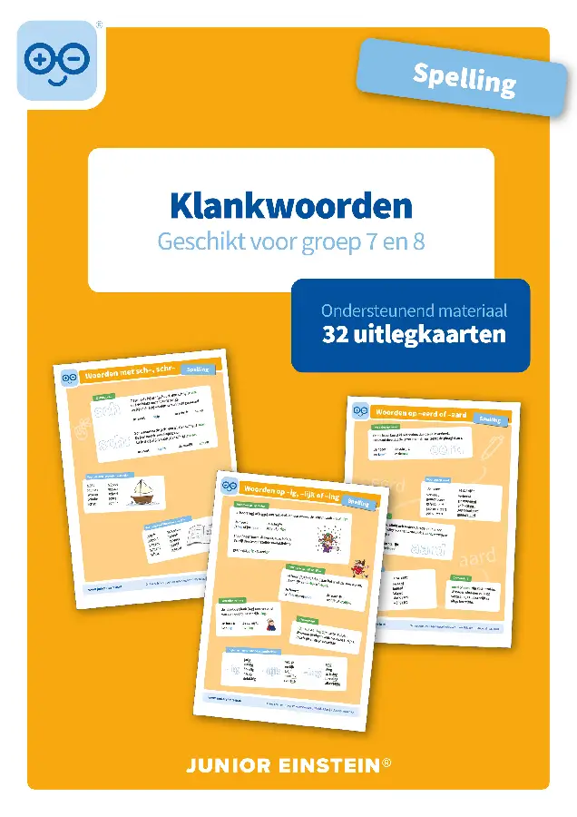 Spelling klankwoorden / Geschikt voor groep 7 en 8