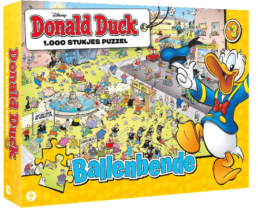 Donald Duck puzzel 3