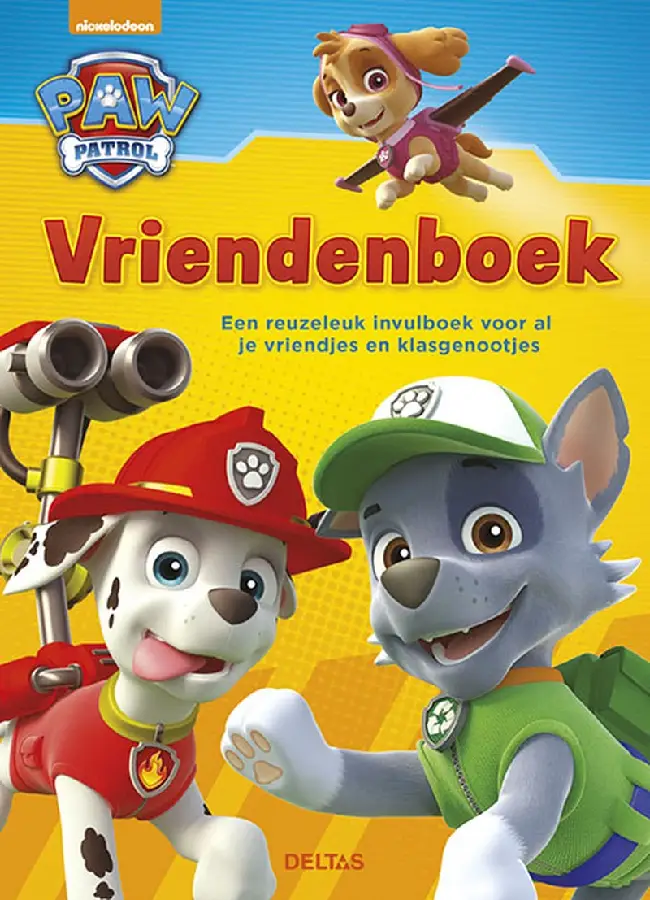 Paw patrol vriendenboek